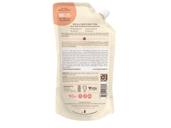 Babo Botanicals creamy lather texture demonstrating gentle hydration