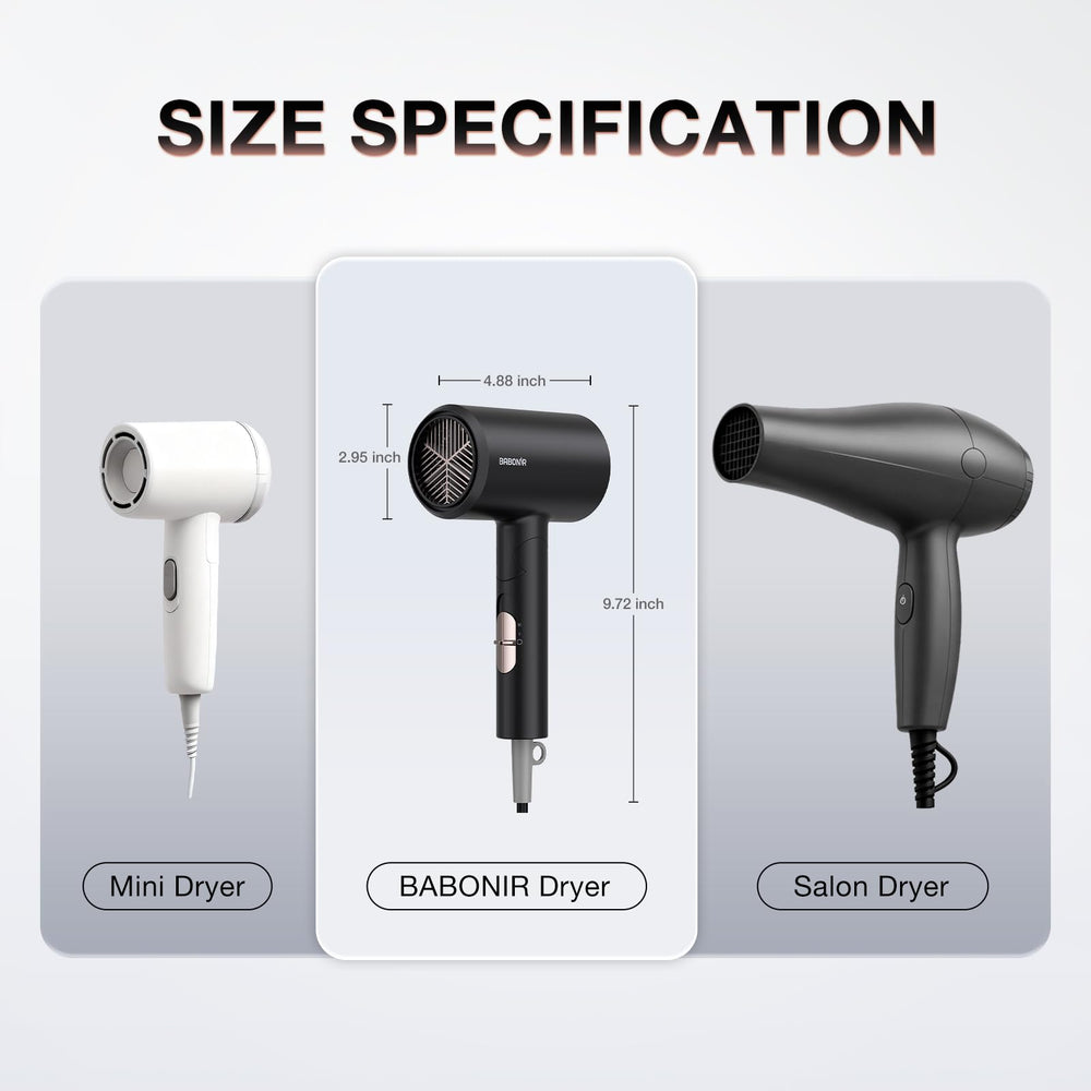 BABONIR side profile next to a scale illustrating lightweight 1.69 lb advantage