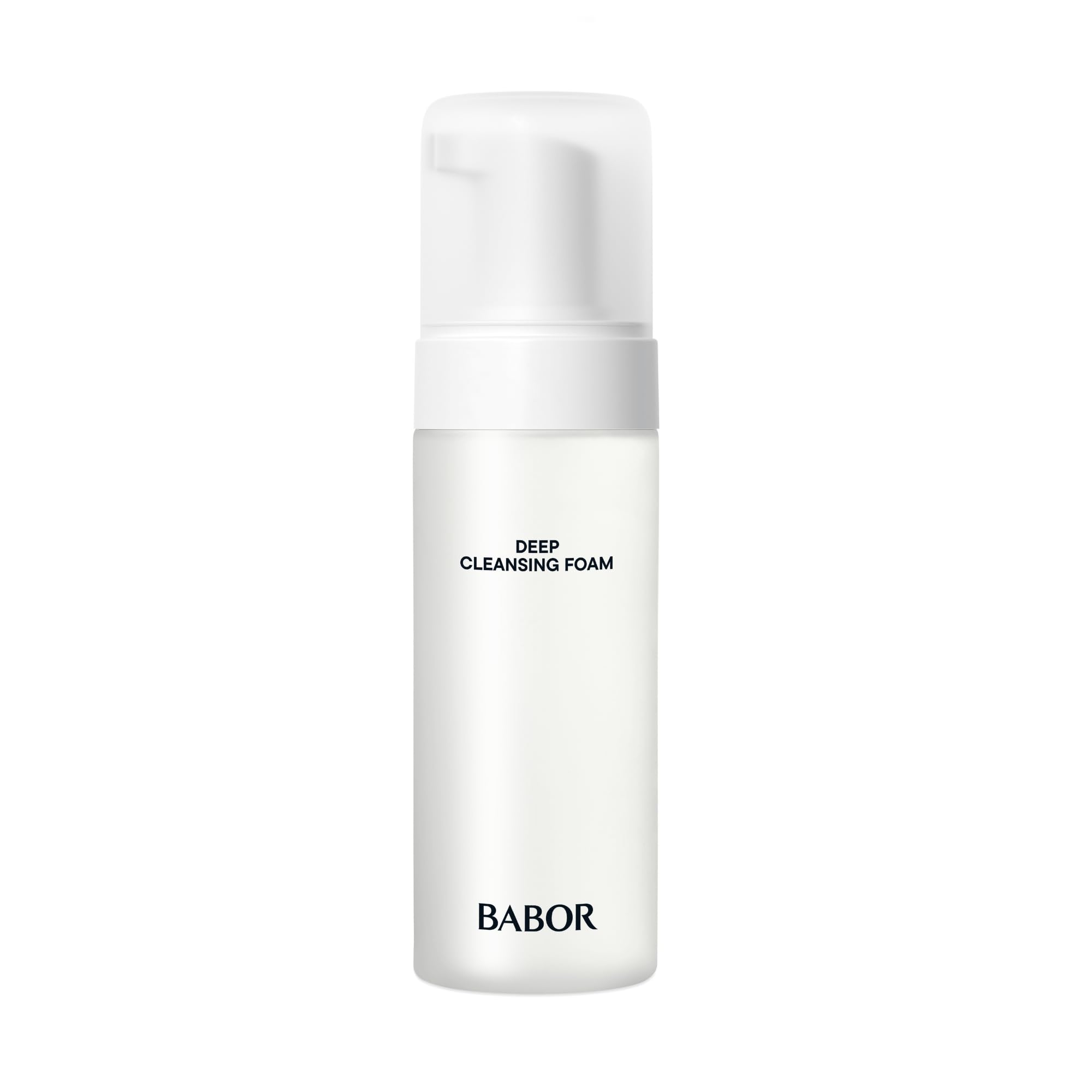 BABOR front tube of Deep Cleansing Foam showing product branding and clean design