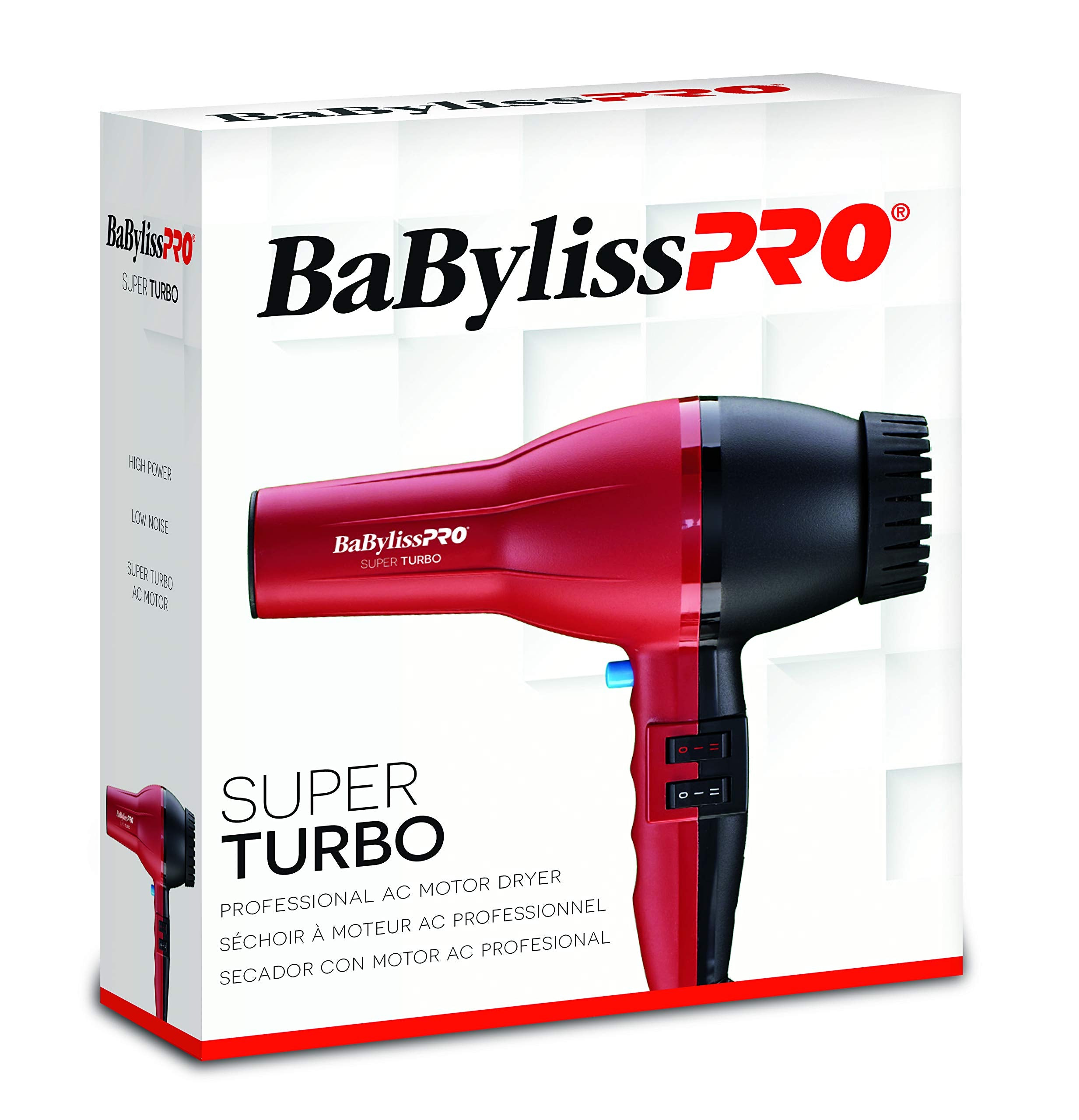 BaBylissPRO with extended 9-foot cord demonstrating flexible styling reach