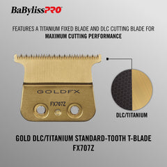 BaBylissPRO side profile showing zero-gap spacing for crisp lines and tight fades