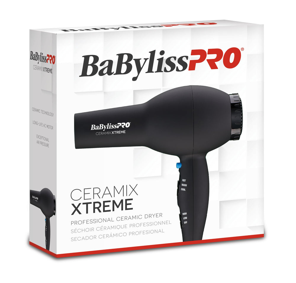BaBylissPRO airflow illustration highlighting powerful 2000W drying benefit