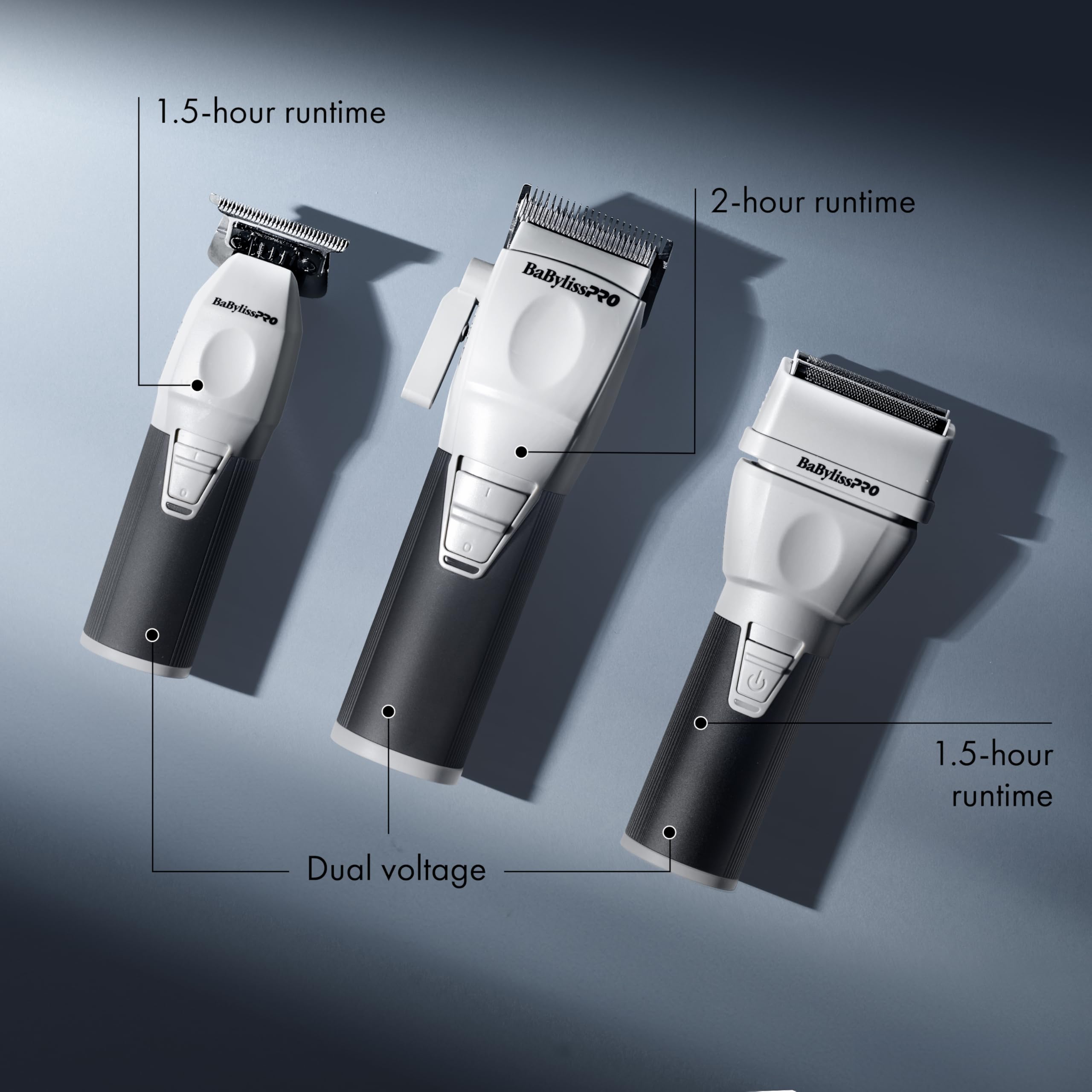 BaBylissPRO clipper blade close-up showing sharp edge for cleaner cuts