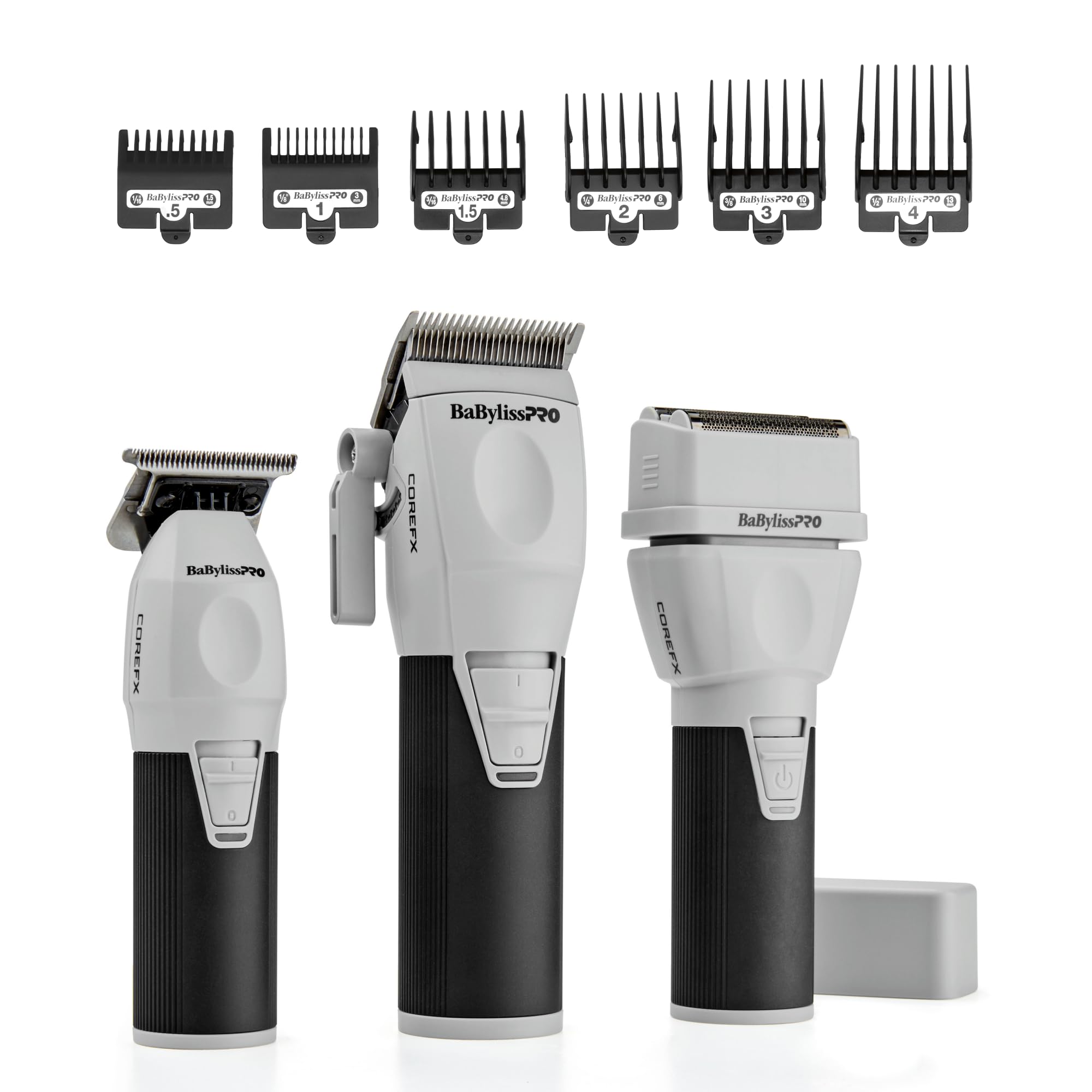 BaBylissPRO clipper front view showing robust build and professional power