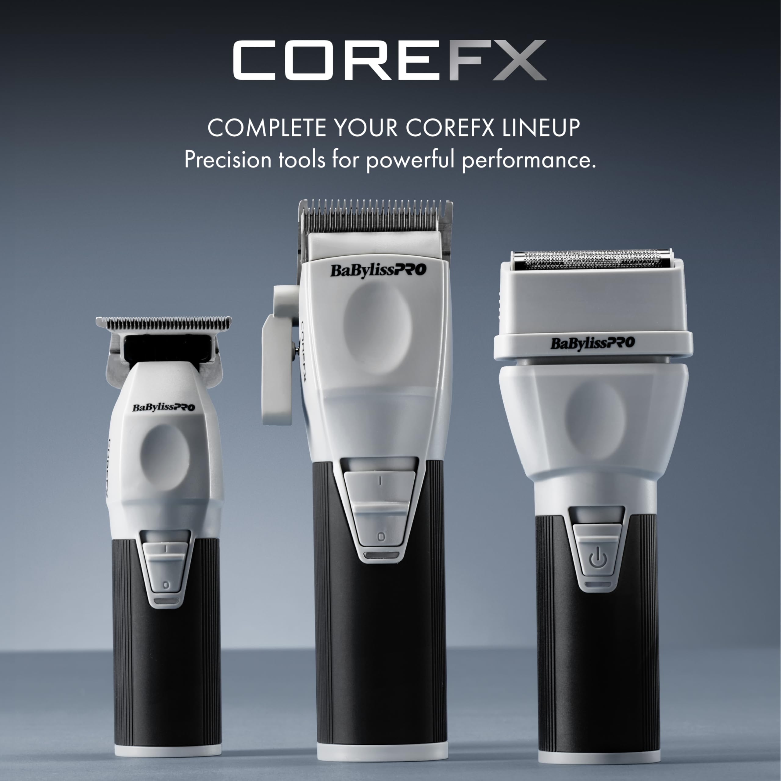 BaBylissPRO side profile with clipper guards showing length options and versatility