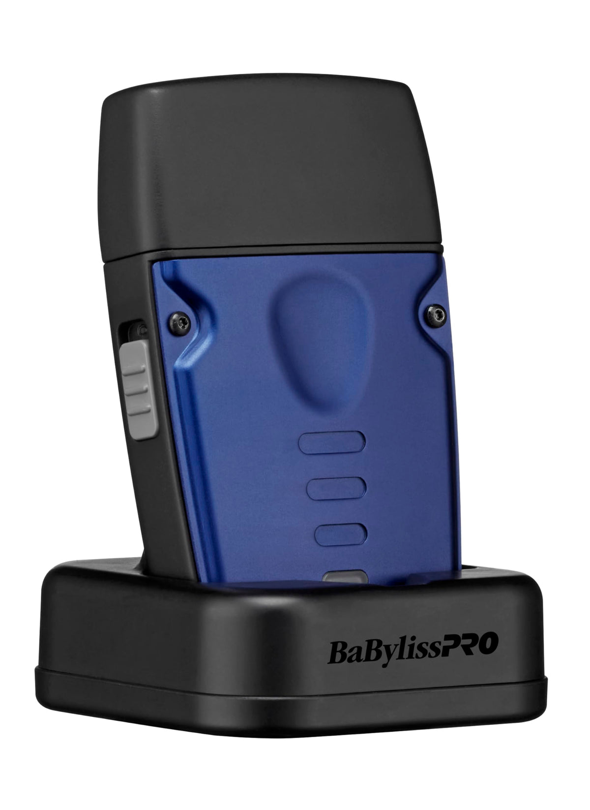 BaBylissPRO compact shaver front view showing sleek control and easy handling