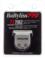 BaBylissPRO FX708Z close-up of stainless steel edge for precise cutting benefit