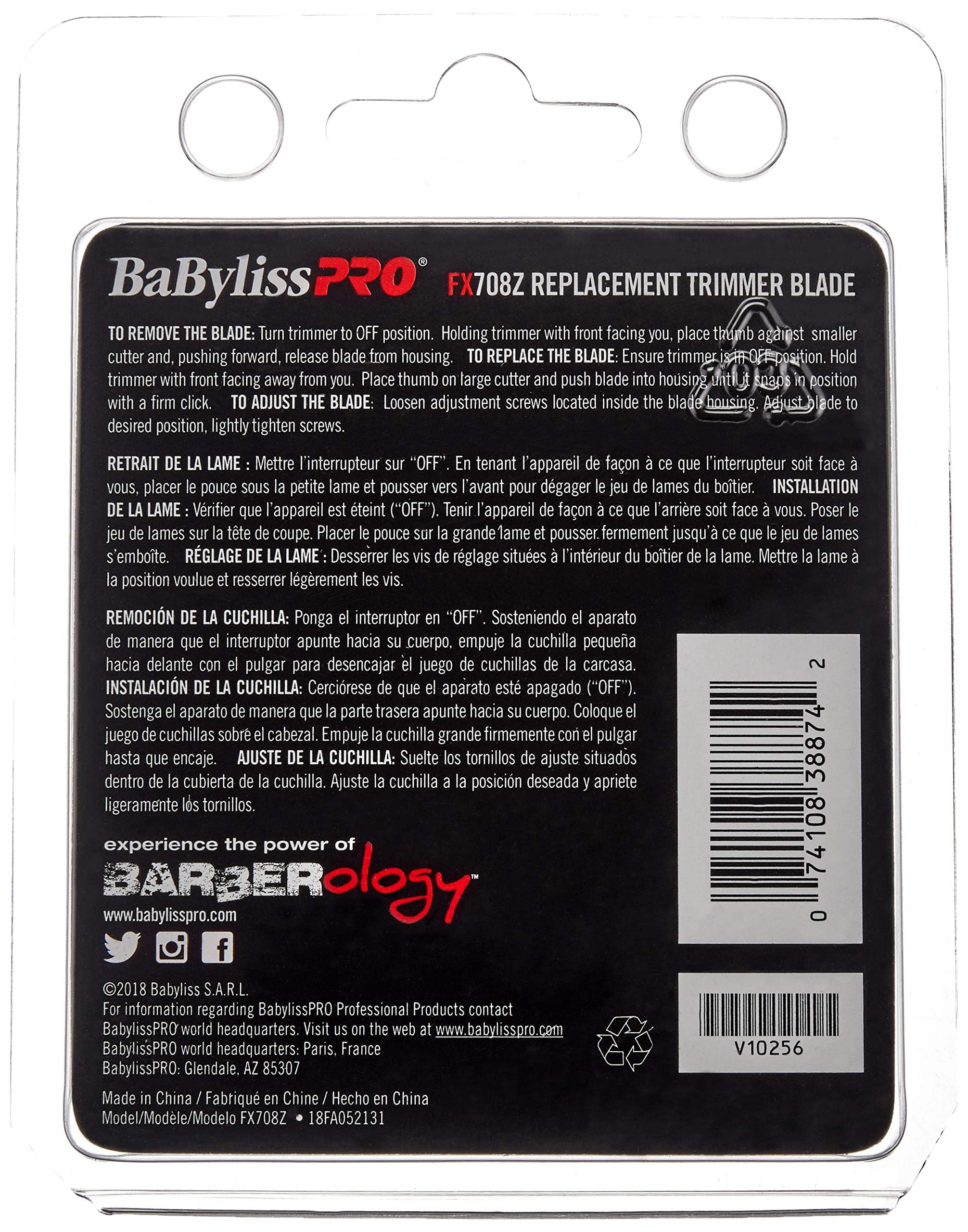 BaBylissPRO FX708Z mounted on FX788 trimmer demonstrating easy fit benefit