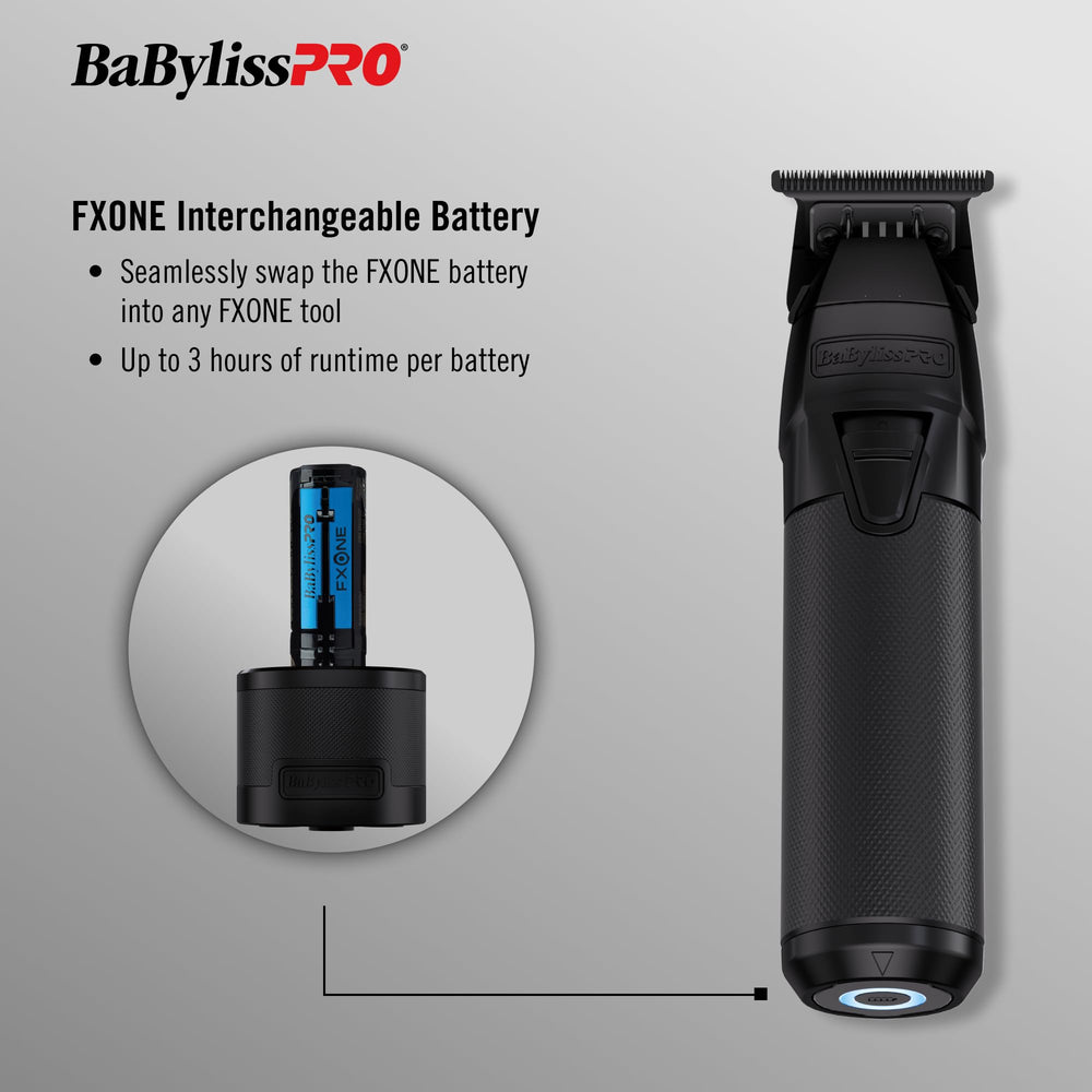 BaBylissPRO close-up of knurled barbell grip for secure control during cutting