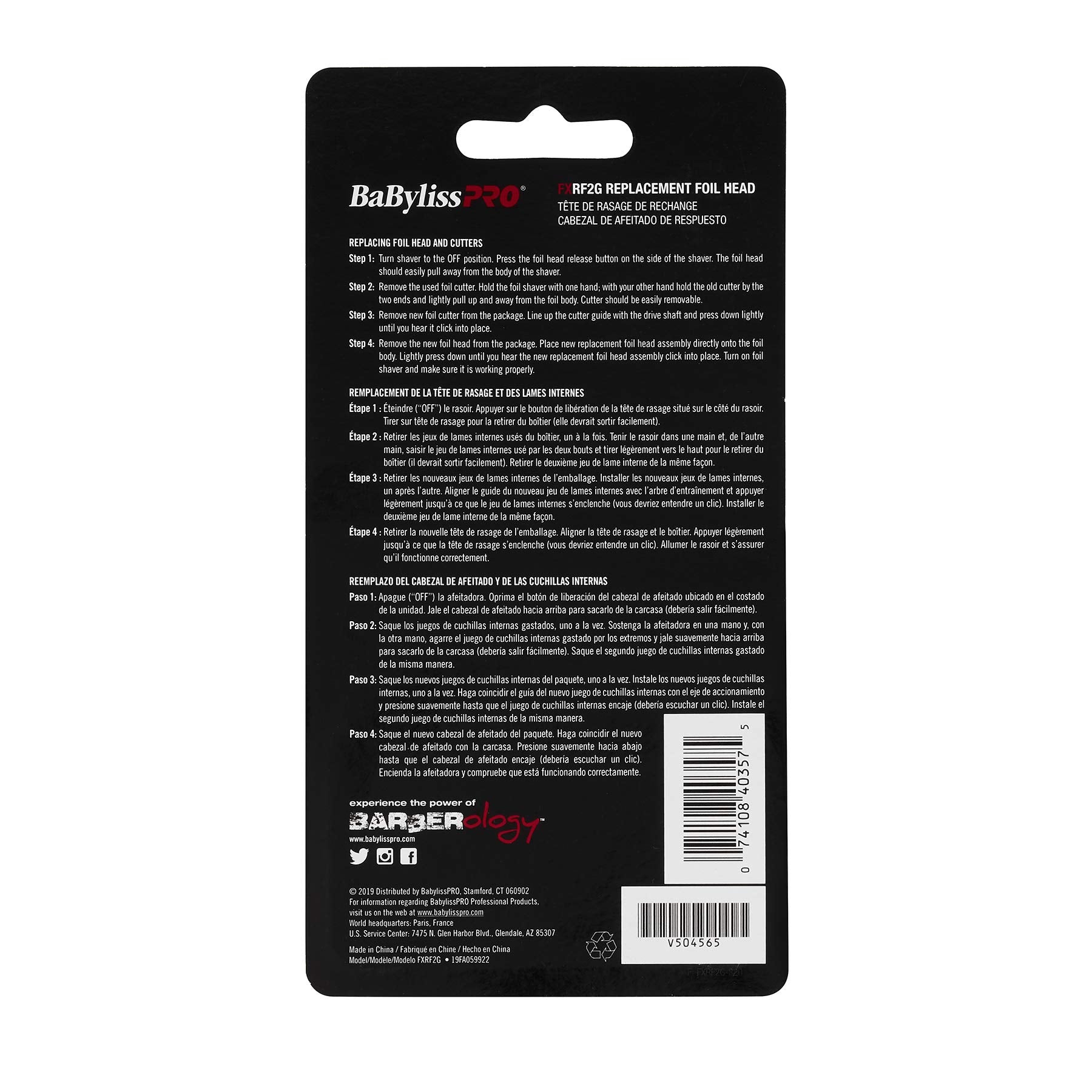 BaBylissPRO dual cutters detail highlighting precision blades for consistent cutting