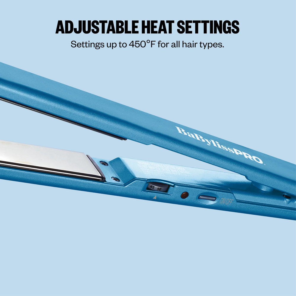 BaBylissPRO handle with LED temperature display for accurate heat selection