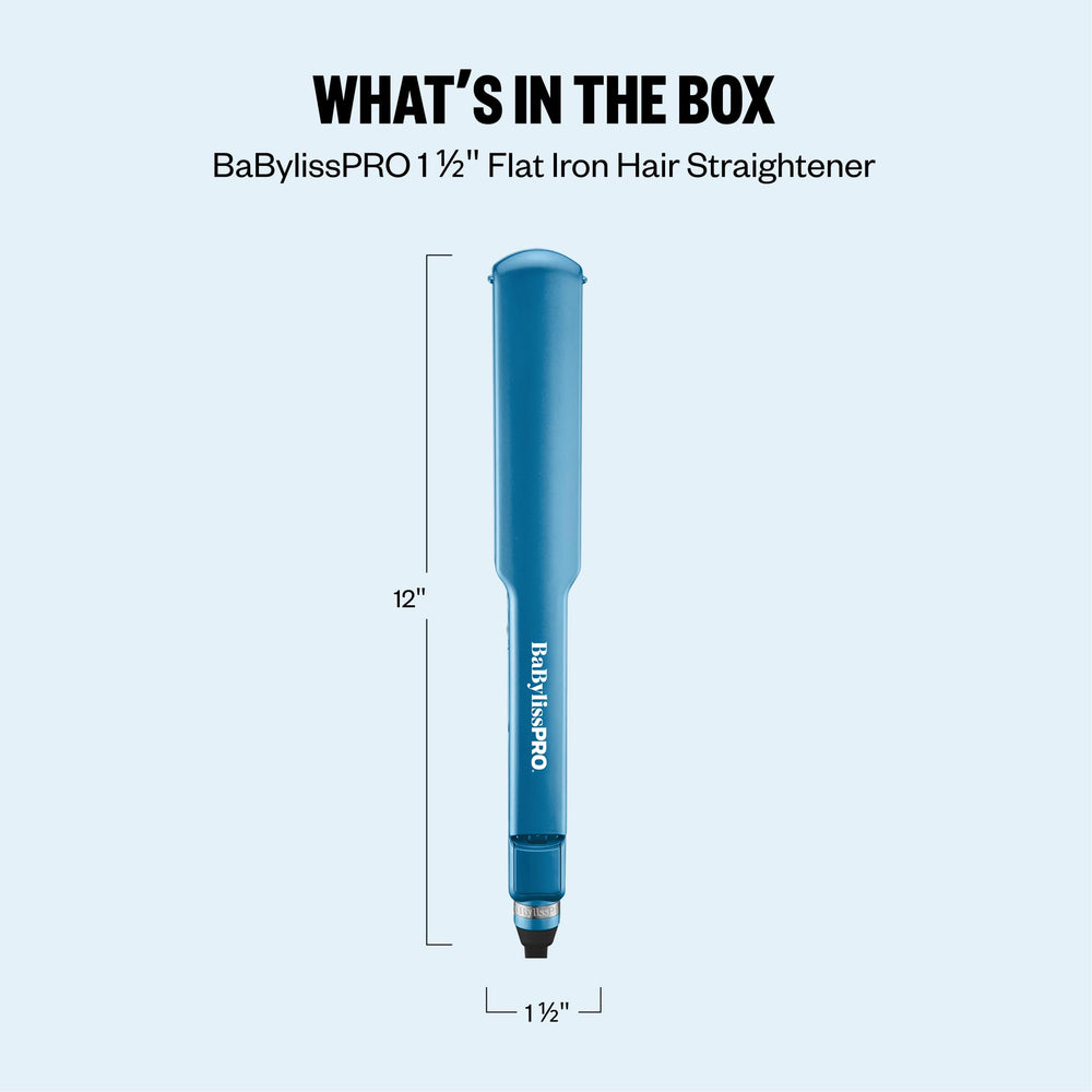 BaBylissPRO product label and specs highlighting 50 settings and durable construction