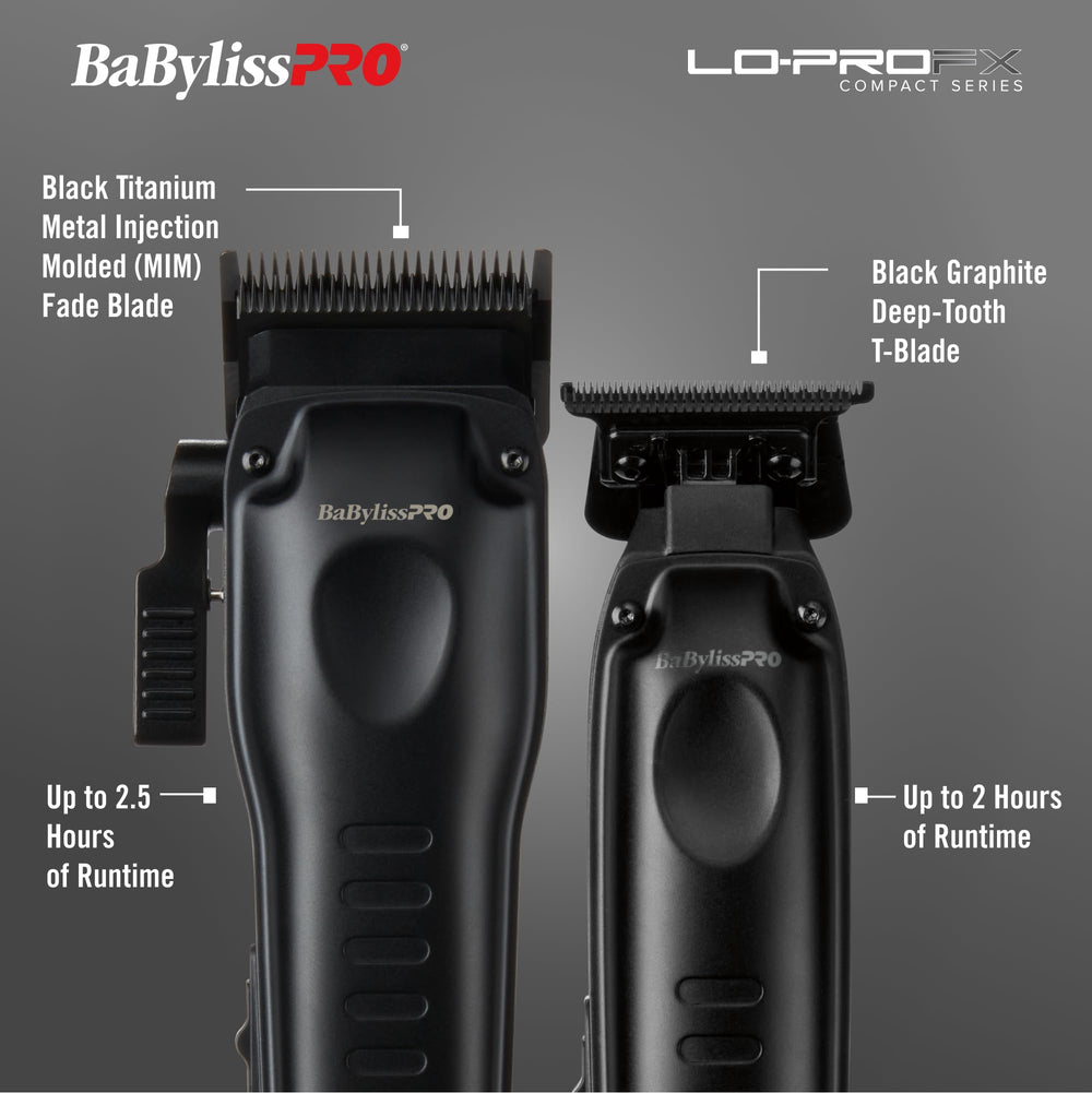 BaBylissPRO low-profile housing profile demonstrating ergonomic grip and reduced hand fatigue