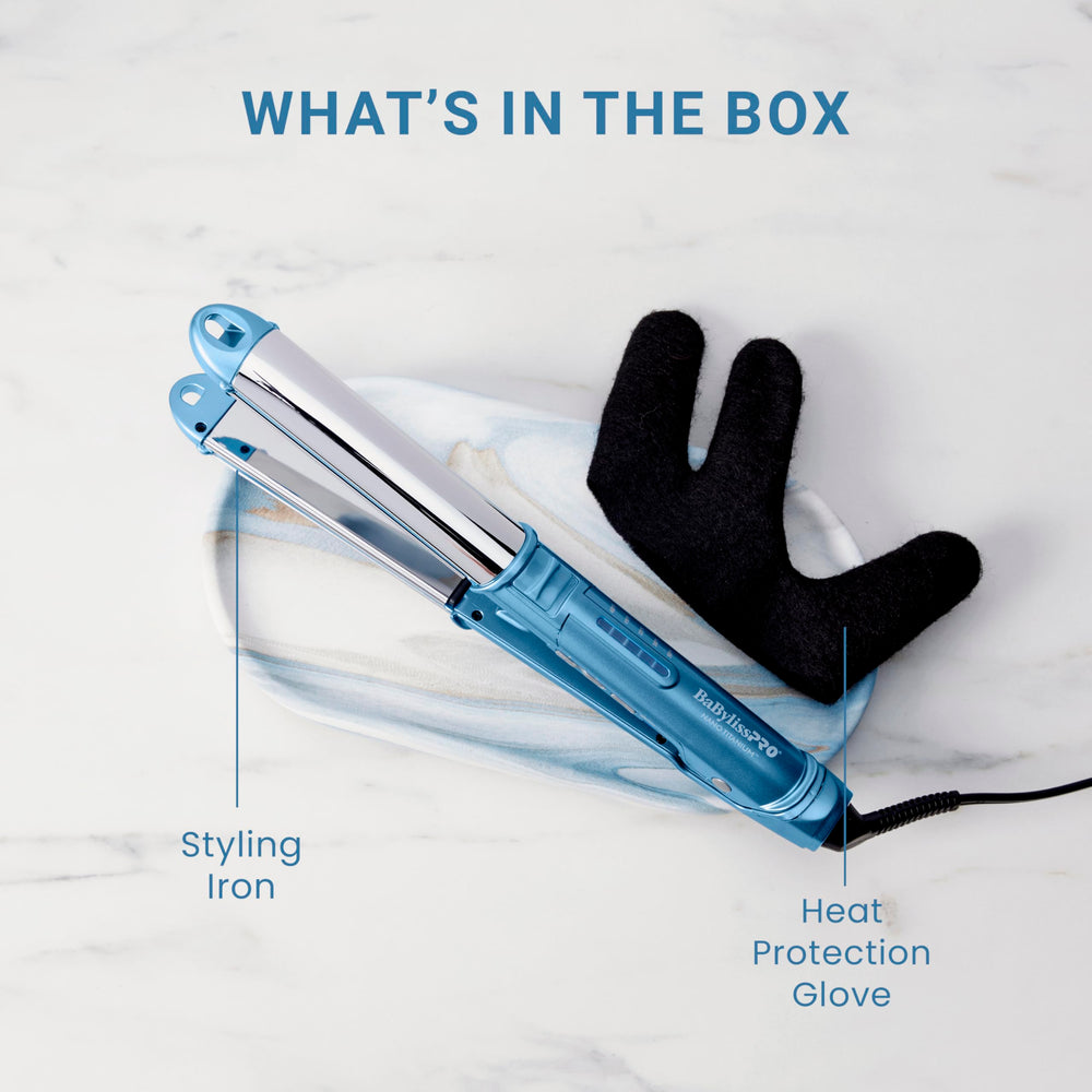BaBylissPRO packaged for travel with locked plates for safe portability