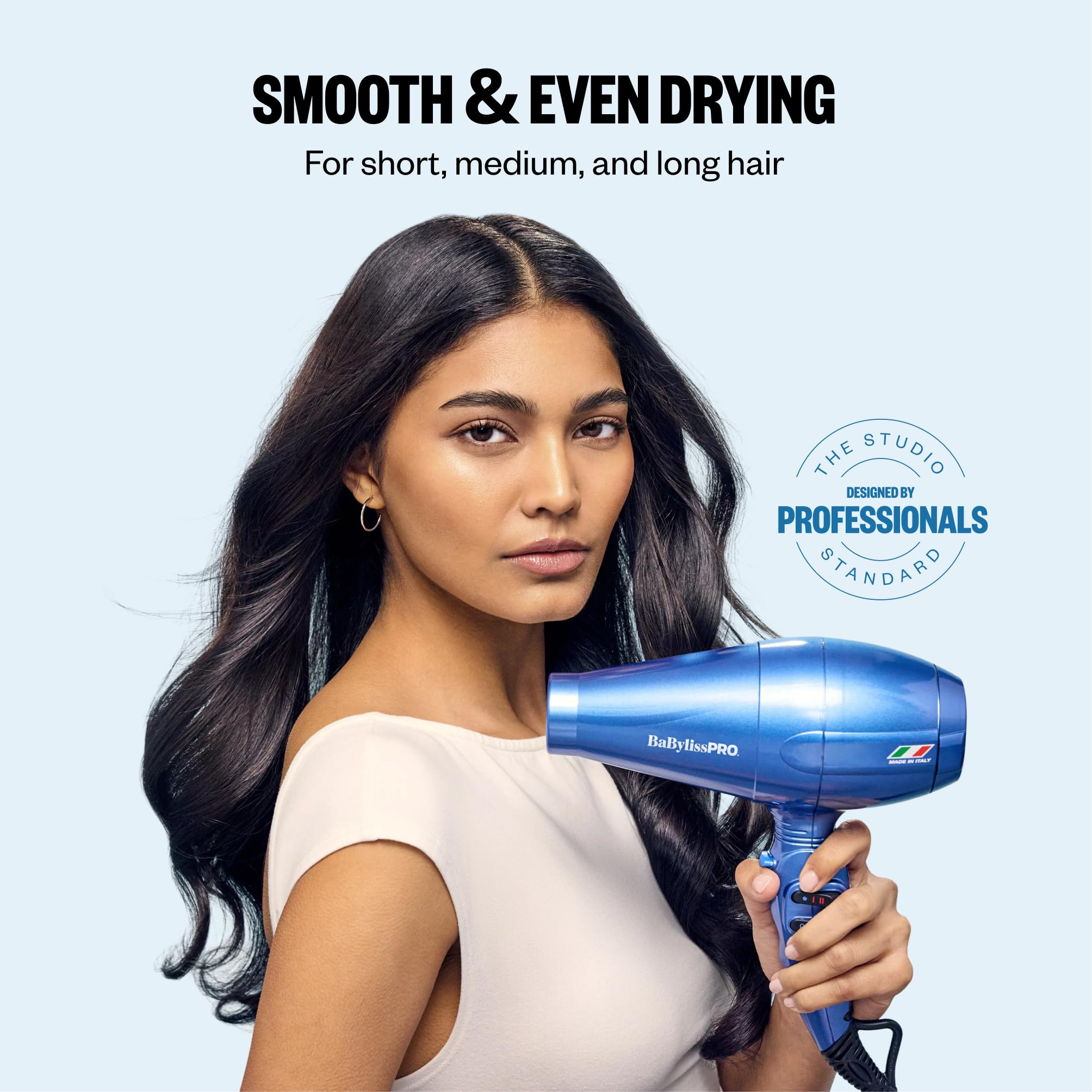 BaBylissPRO Portofino removable filter detail for simple maintenance and longer life
