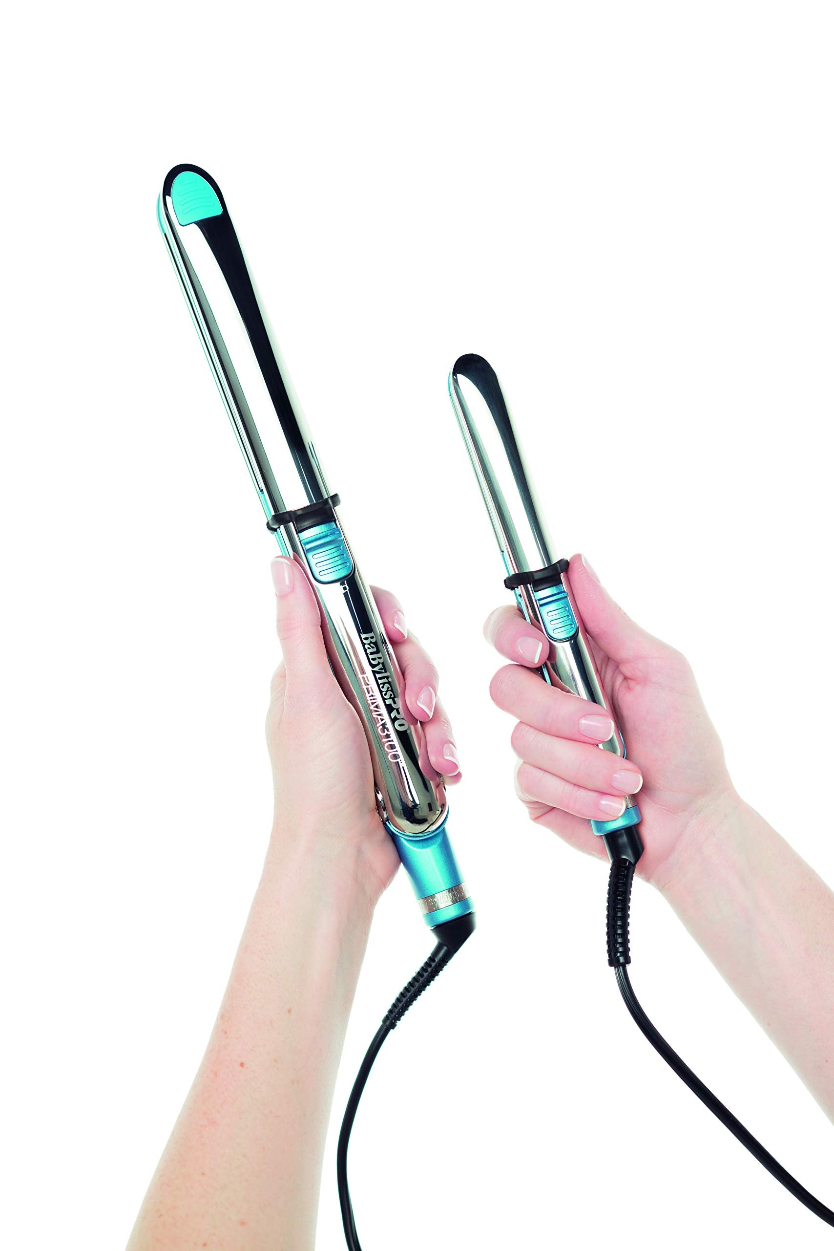 BaBylissPRO creating beachy waves demonstrating dual-use styling benefit