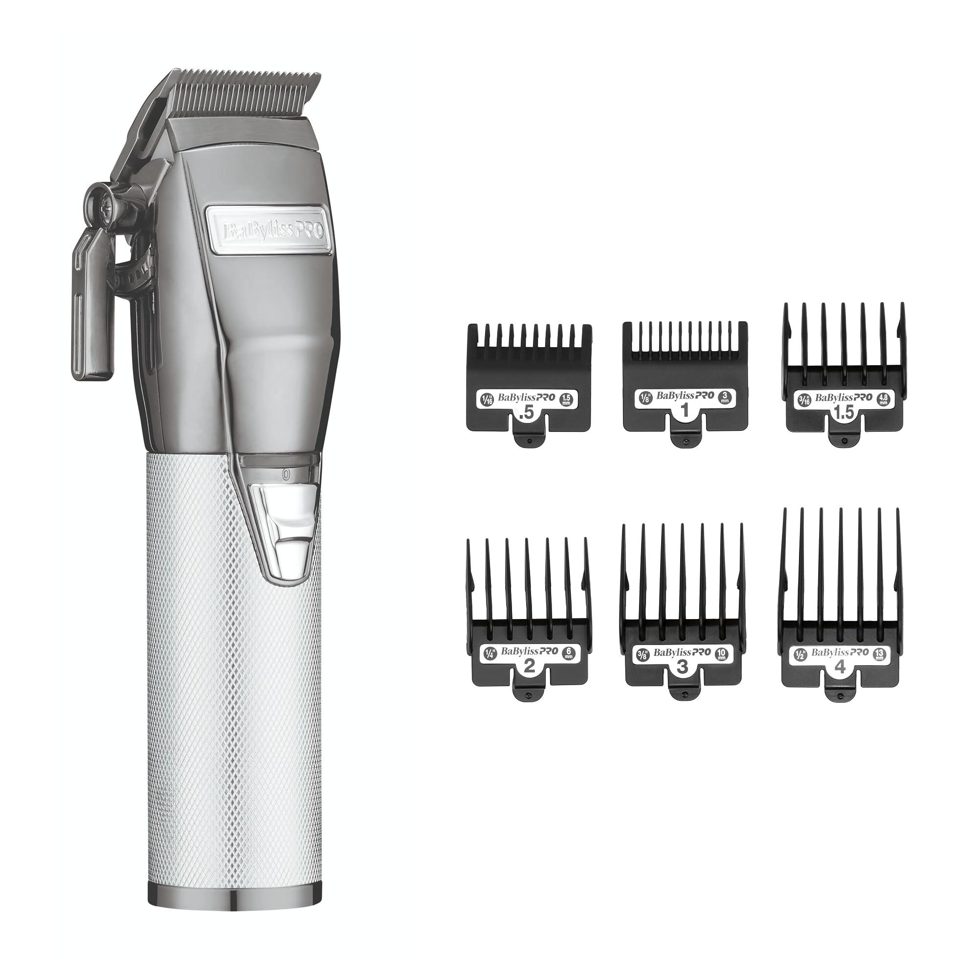 BaBylissPRO front view showing durable metal body and professional look