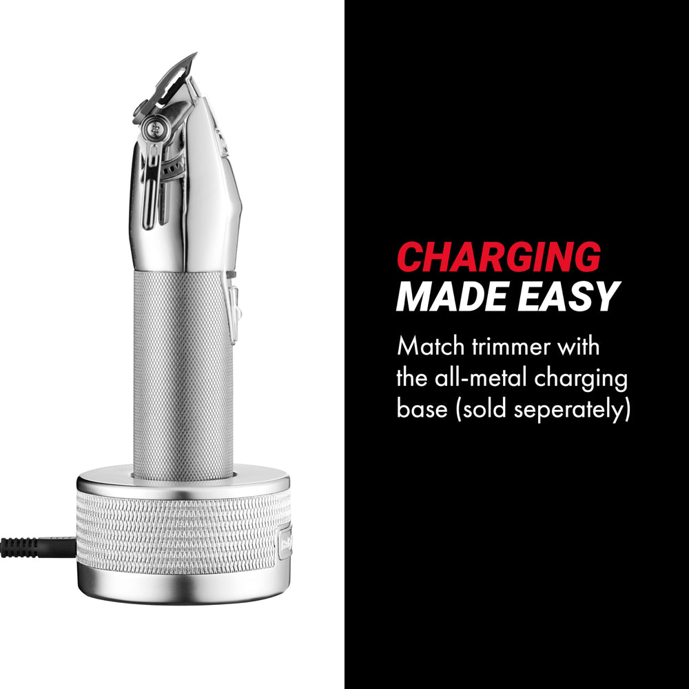 BaBylissPRO stainless steel blade close-up delivering clean, accurate cuts