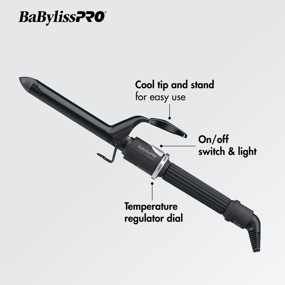 BaBylissPRO spring clamp detail demonstrating secure hair hold and ease