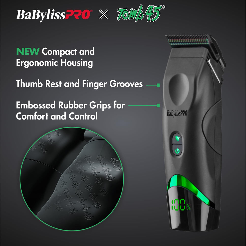BaBylissPRO tools on a wireless charging pad for cordless convenience