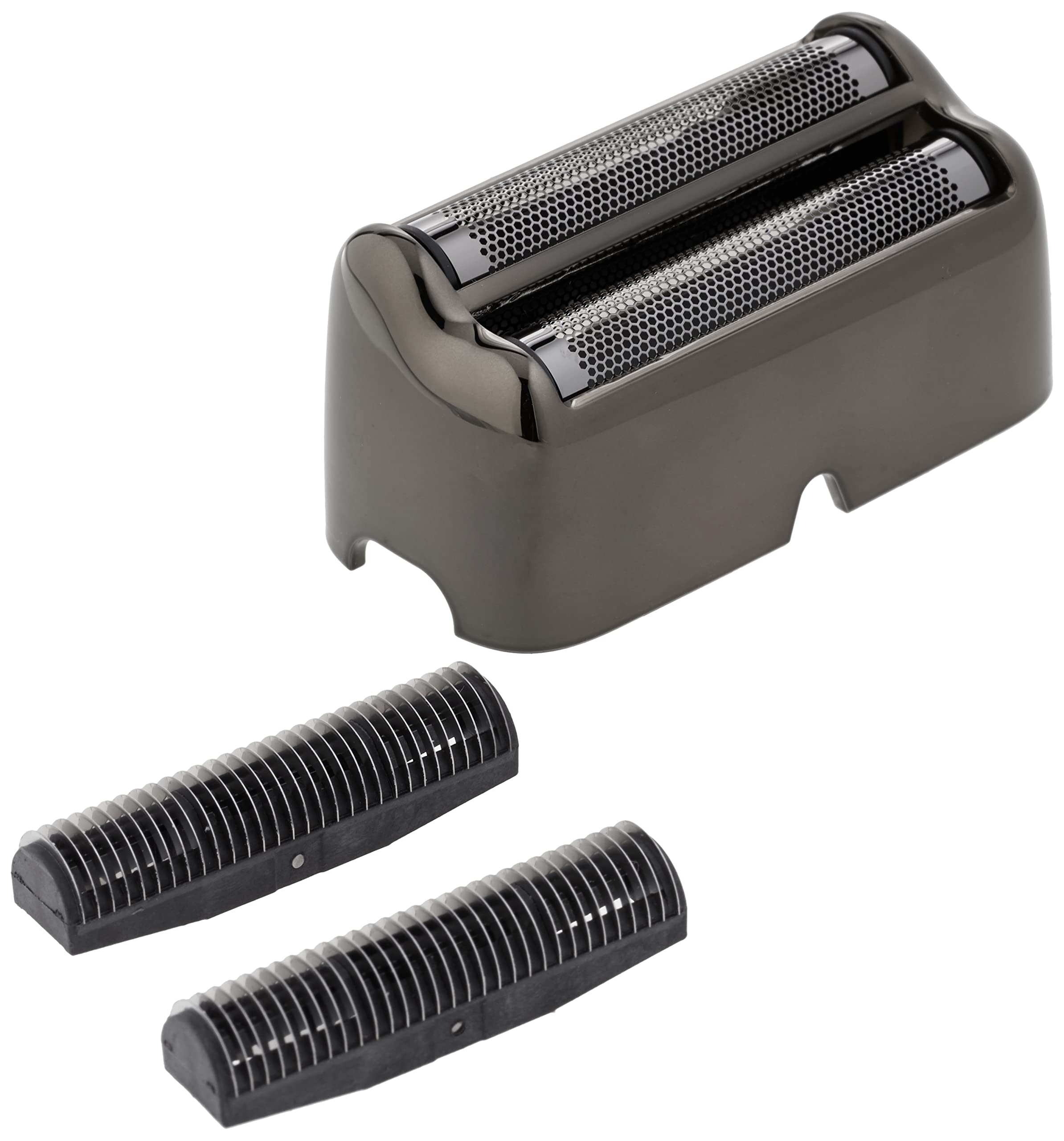 BaBylissPRO front view of replacement double foil with cutters showing fit and compatibility benefit