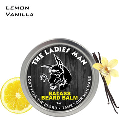 Badass Beard Care smooth balm texture close-up demonstrating easy melt