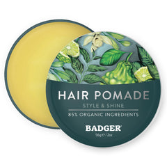 Badger front tin showing product label and size with clear branding benefits