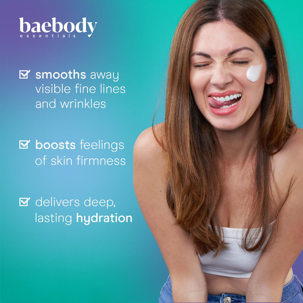 Baebody pump dispenser dispensing cream for easy, mess-free application