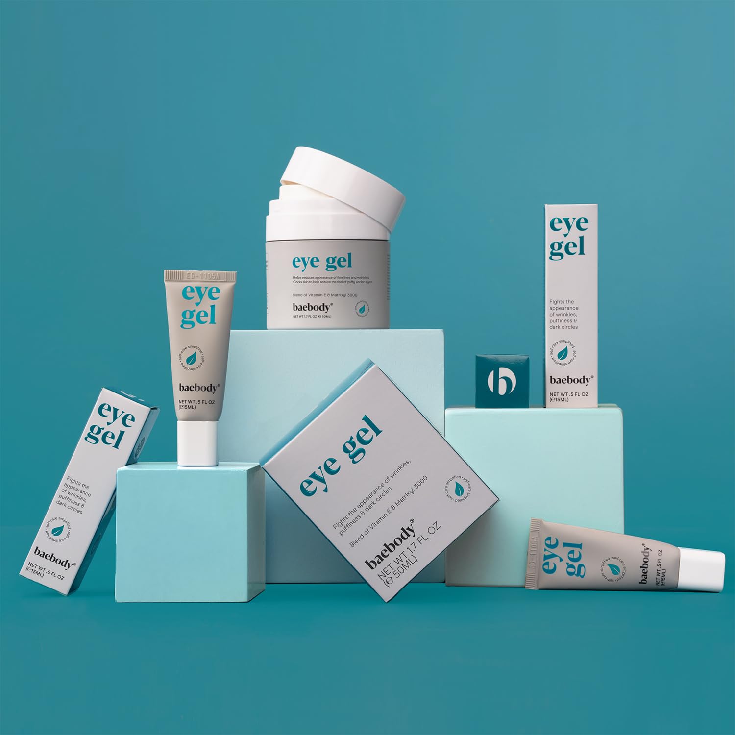 Baebody gel inside a travel bag showing convenience for daily routines