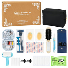 Bafeil front packaging showing compact groom emergency kit with organized bag benefits
