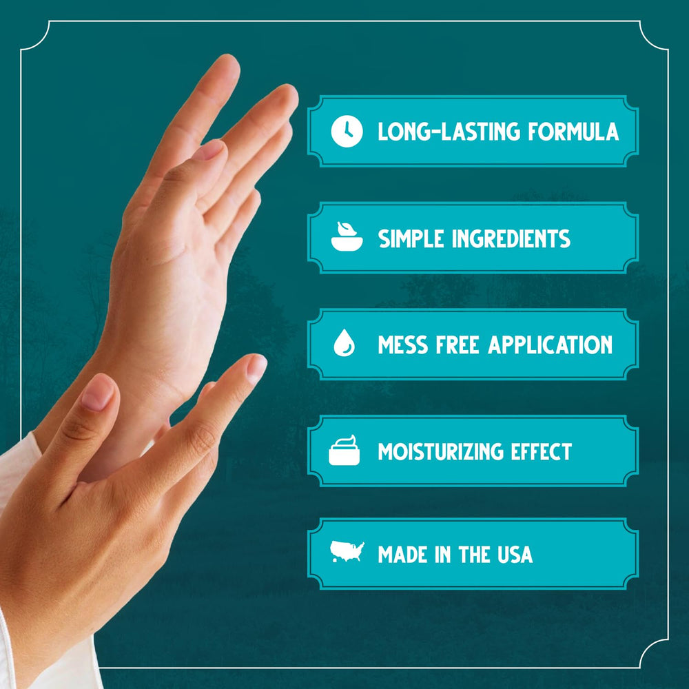 Hand applying Bag Balm to lips for quick hydration and soothing comfort
