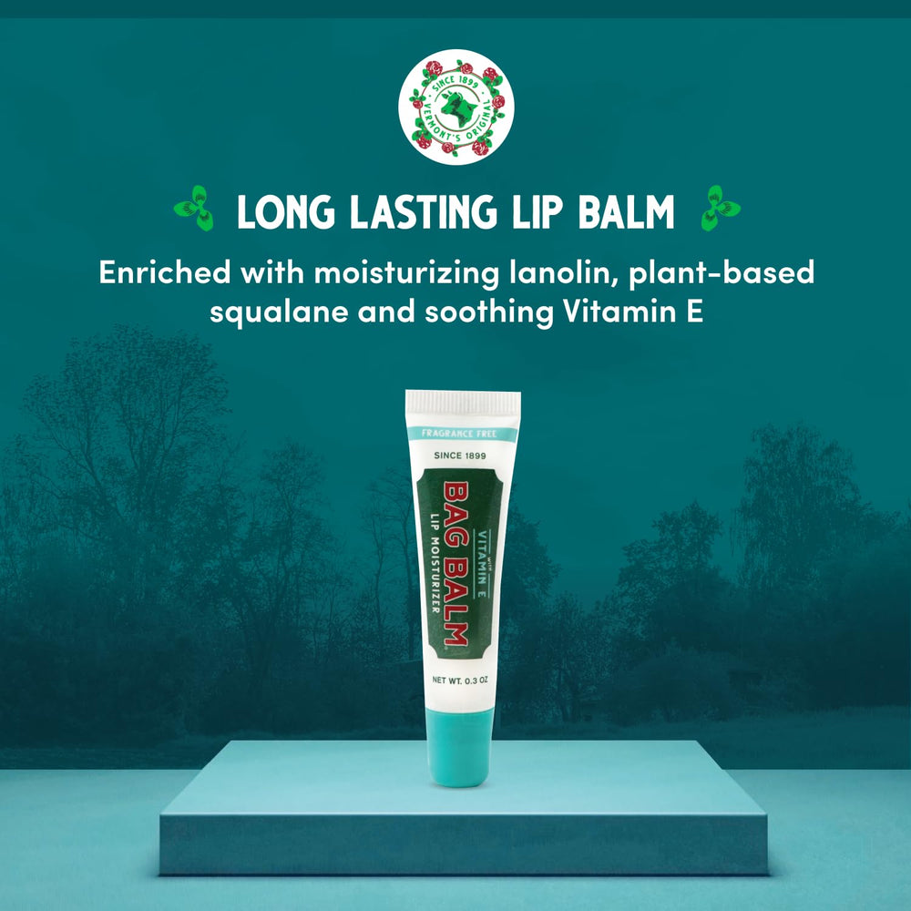 Bag Balm open tube texture visible for smooth, non-greasy application