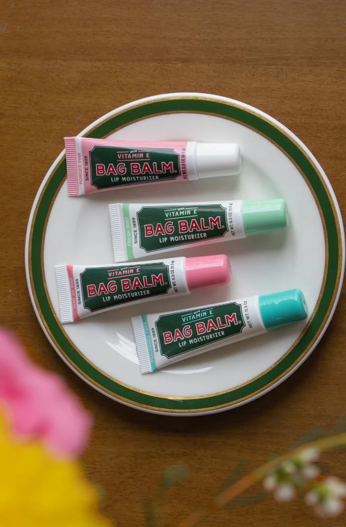 Bag Balm tube close-up displaying creamy texture and spreadability