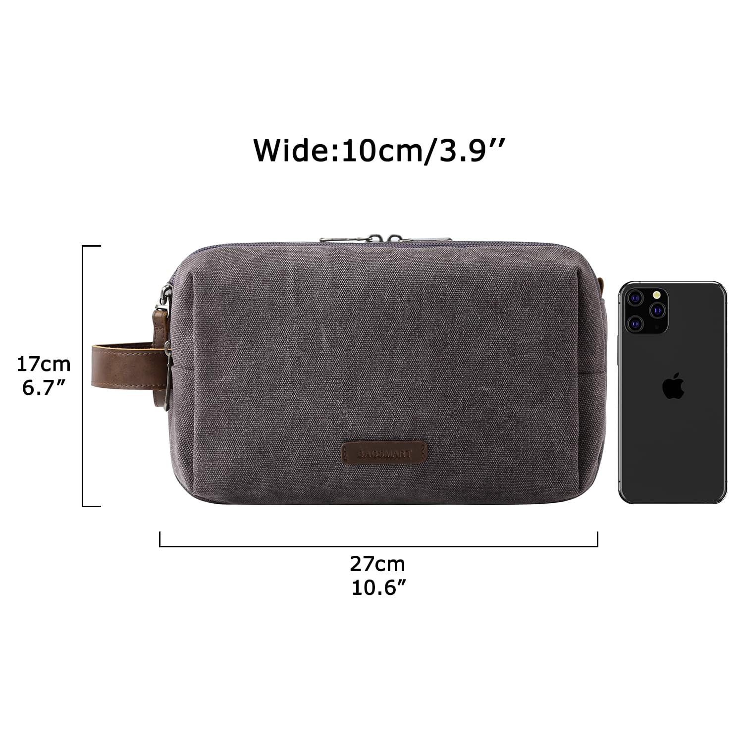 BAGSMART placed in carry-on suitcase to illustrate travel-ready convenience
