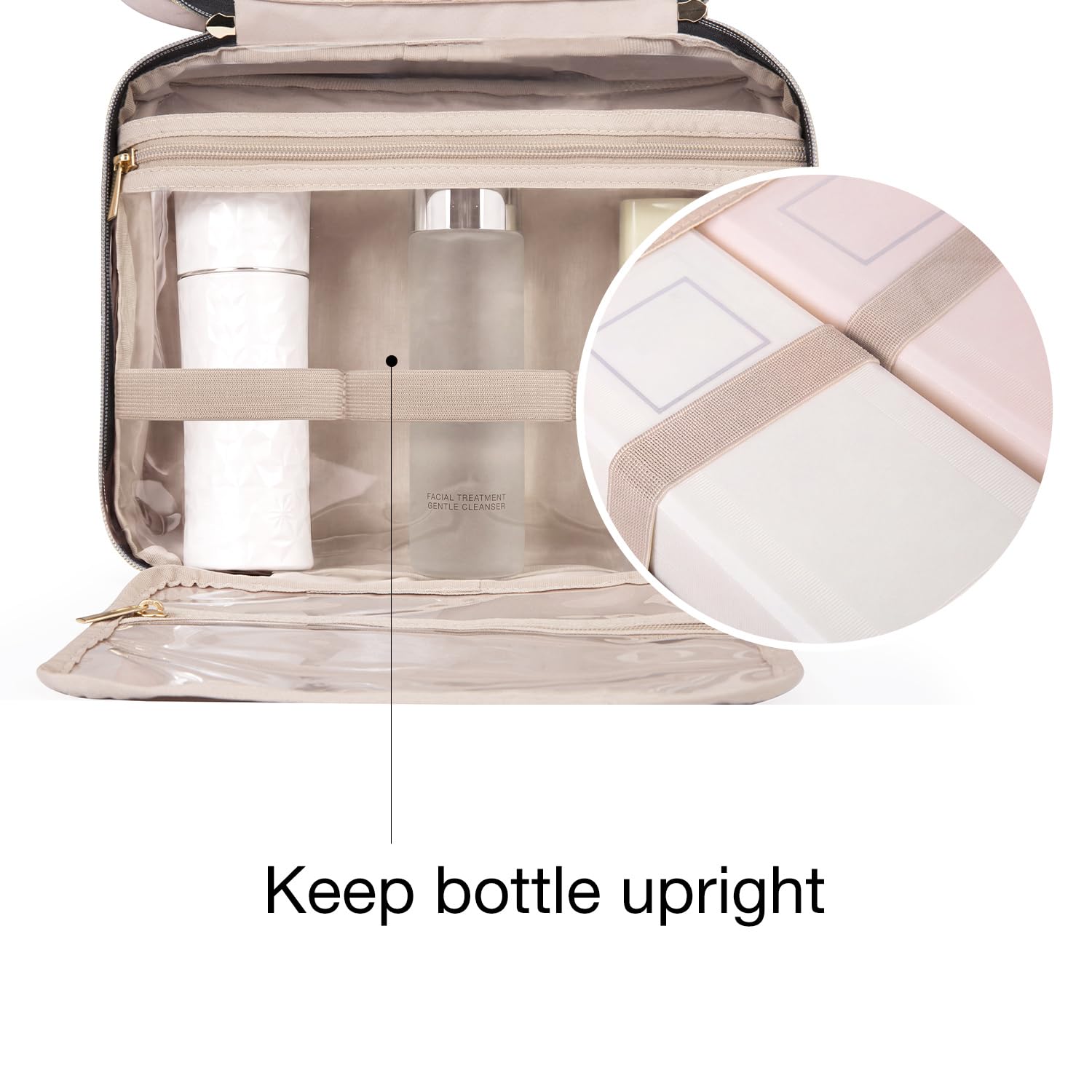 BAGSMART hanging hook in bathroom for hands-free access benefit