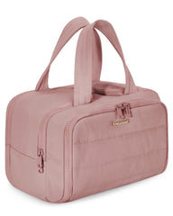 BAGSMART dark pink front view showing roomy, stylish organizer