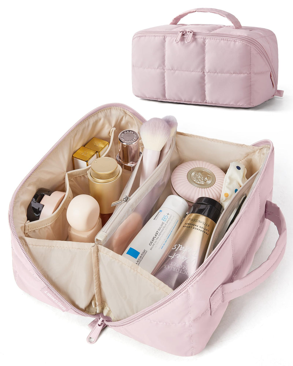 BAGSMART flat-open front view showing full visibility and easy access