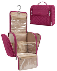 BAGSMART front open view showing organized compartments and quick visibility