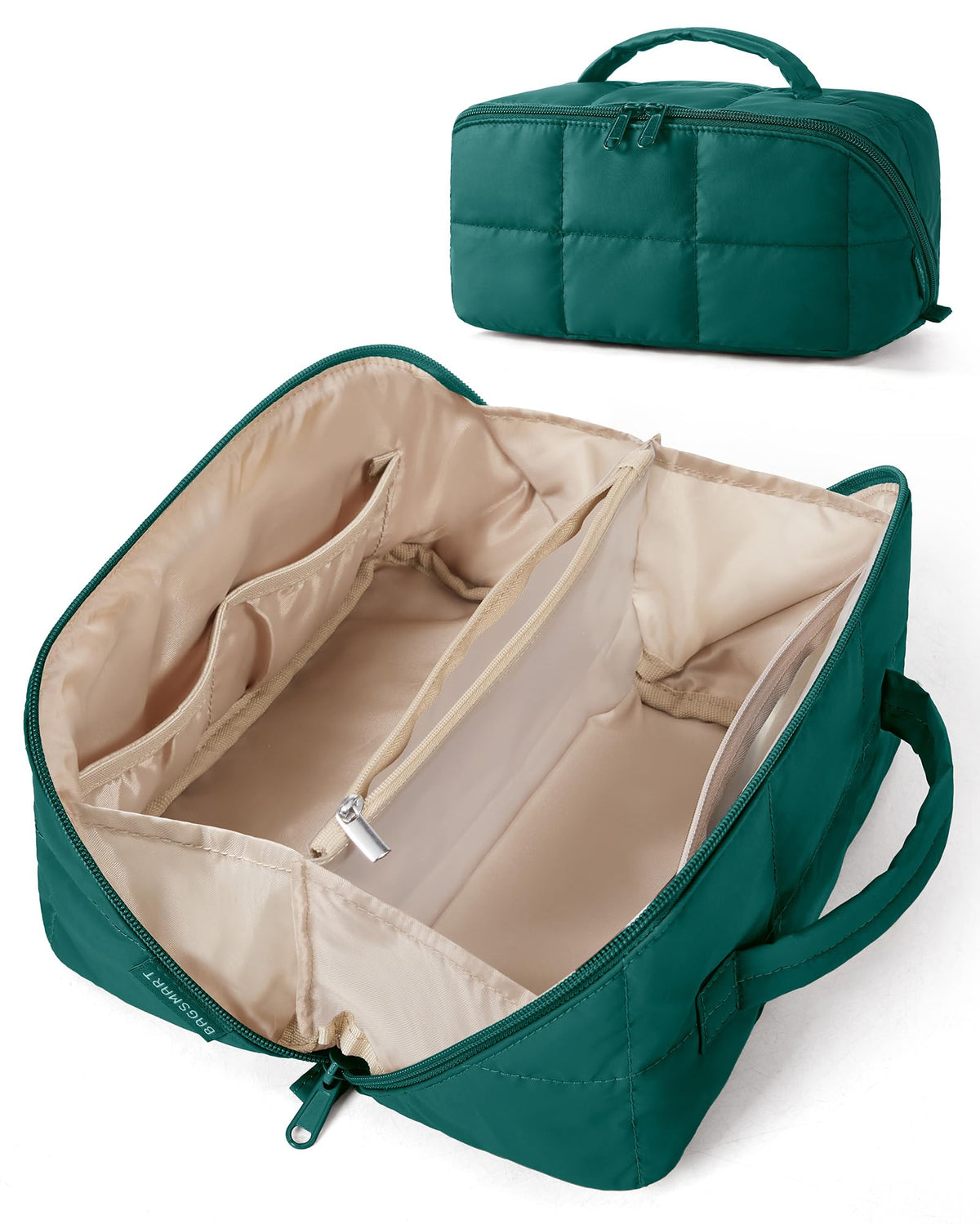 BAGSMART front view showing compact travel-ready organizer and durable handle