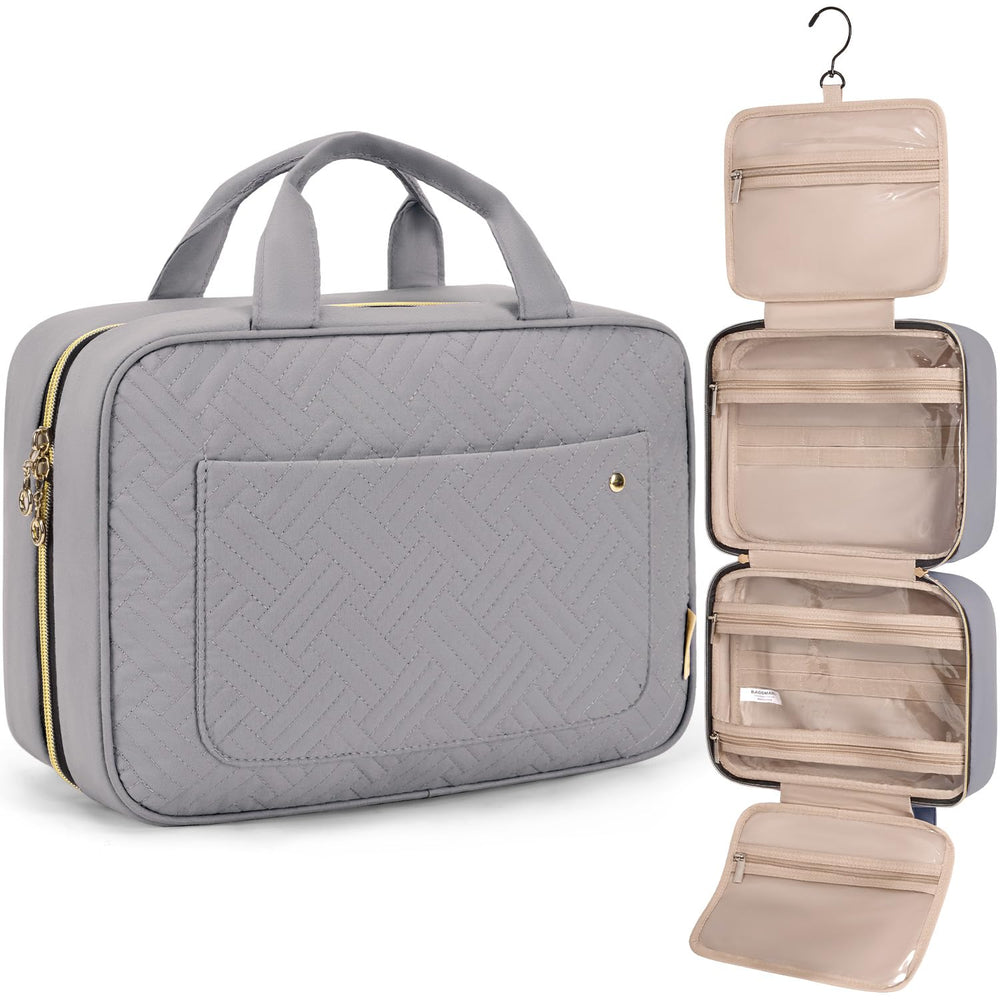 BAGSMART front view showing zippered compartments and compact design for easy travel