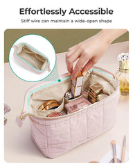 BAGSMART PVC-lined pocket close-up for easy cleaning after spills