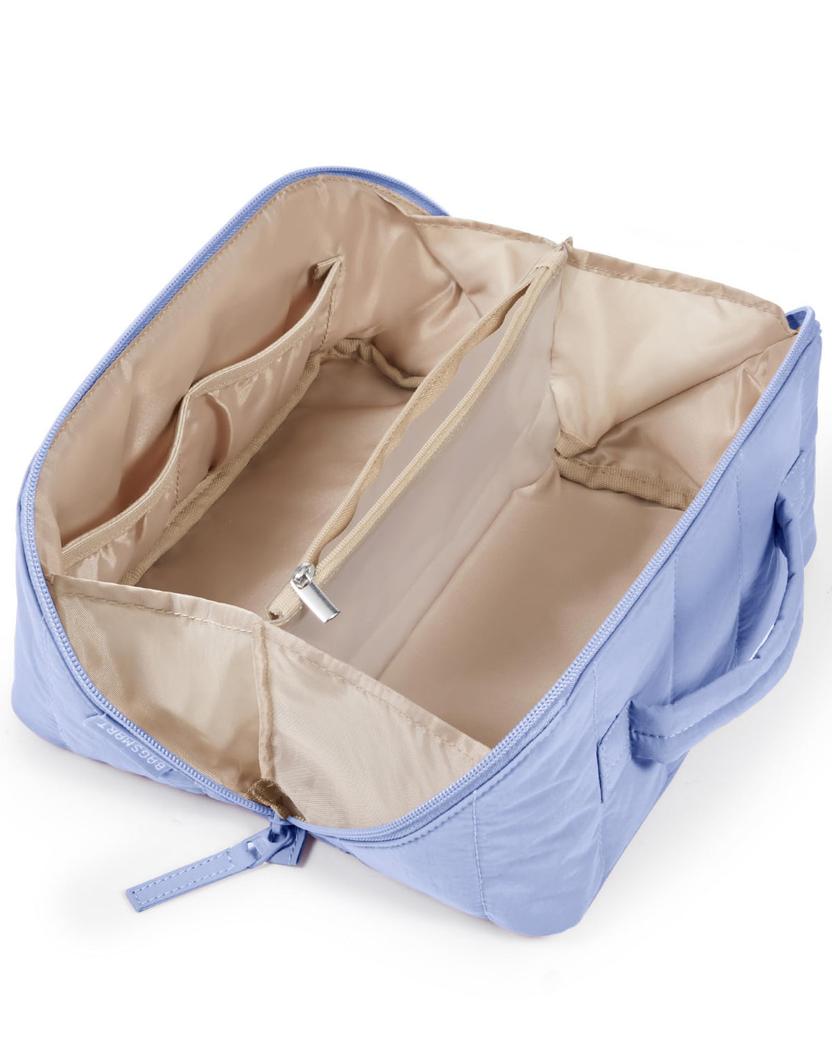 BAGSMART quilted front view showing elegant design and portability