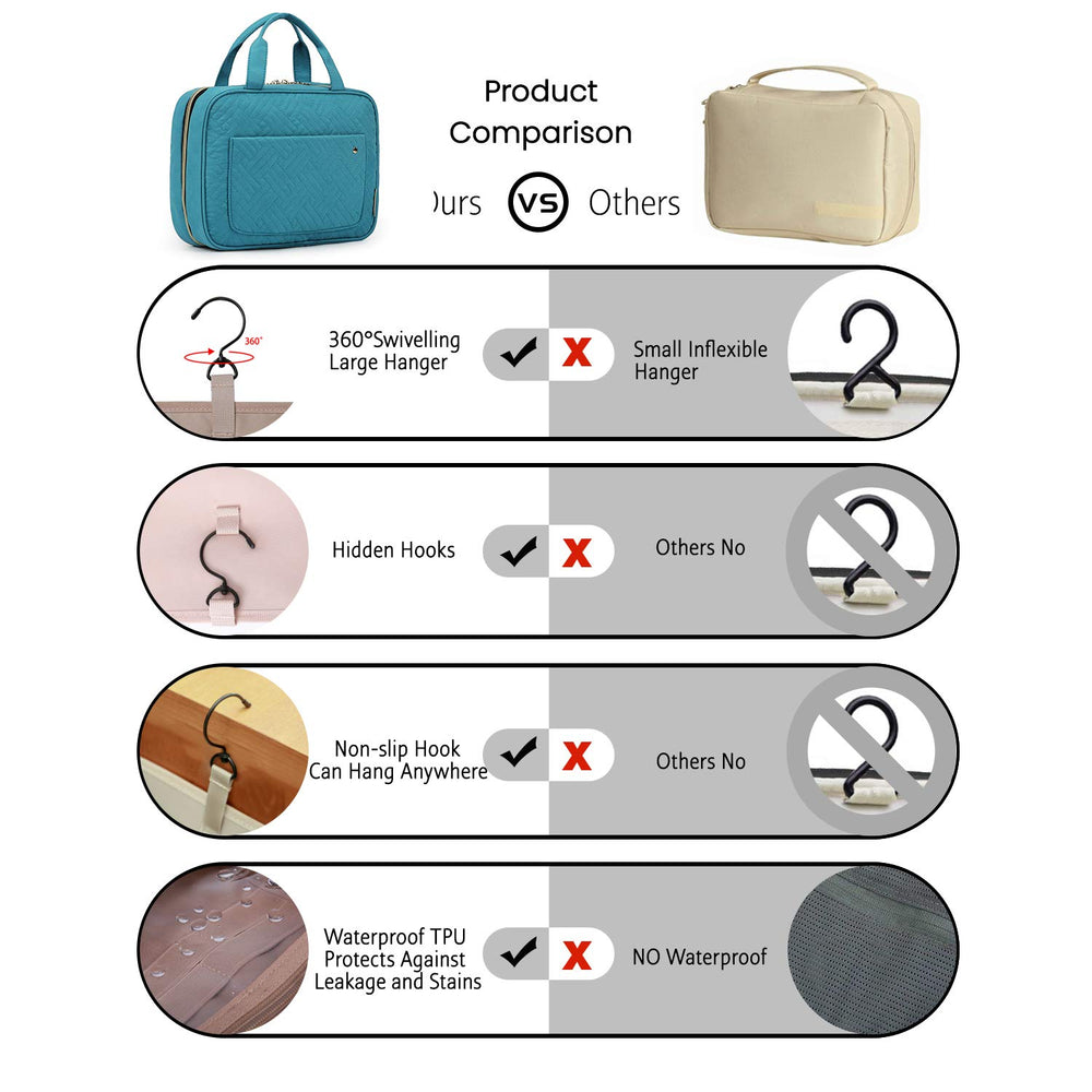 BAGSMART fabric close-up showing water-resistant texture and durable padding