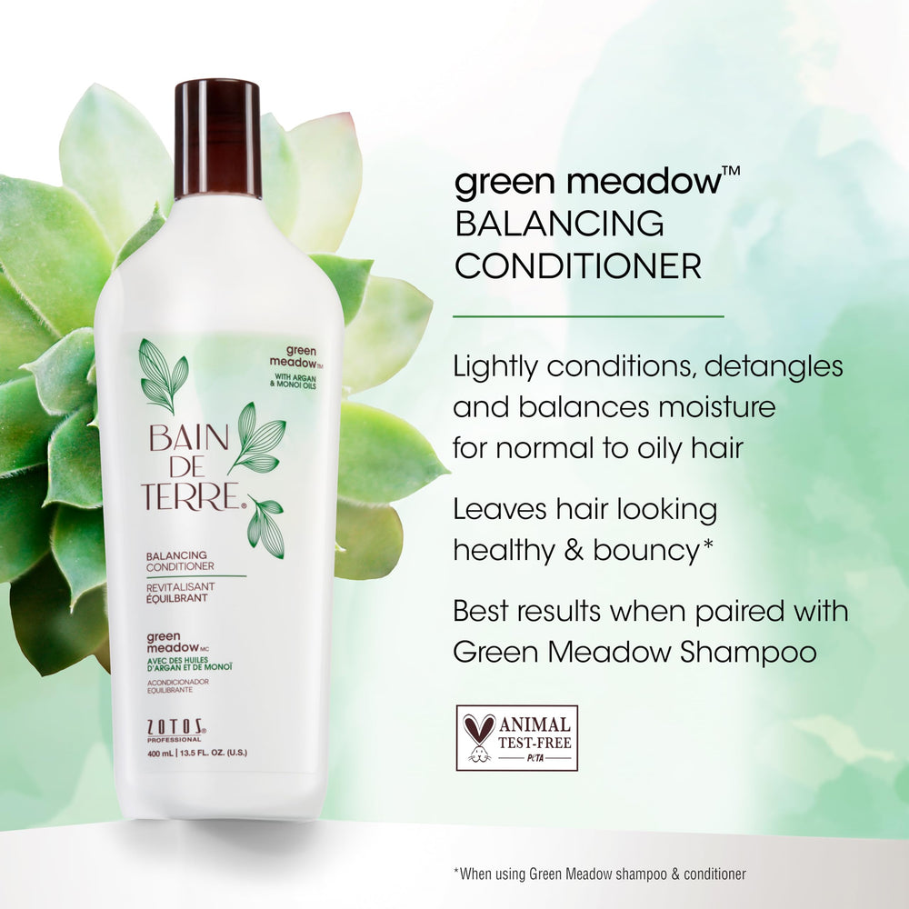 Bain de Terre close-up of argan and monoi oils conveying shine and nourishment