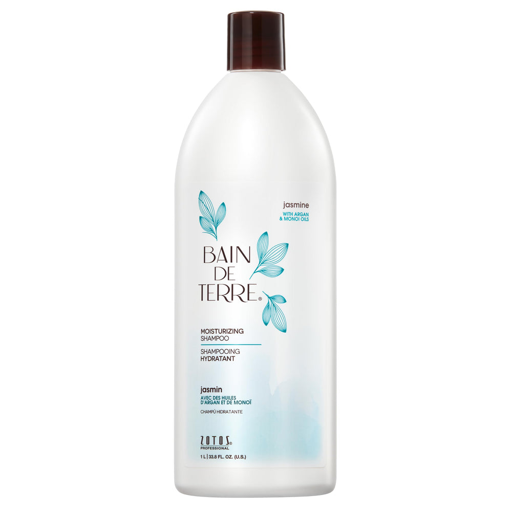 Bain de Terre front bottle showing 33.8 oz size for long-lasting use