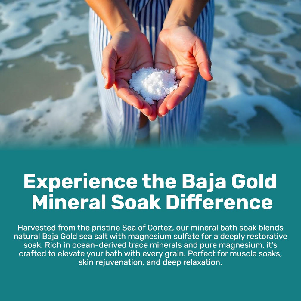 Baja Gold label close-up showing ingredient transparency and quality benefit
