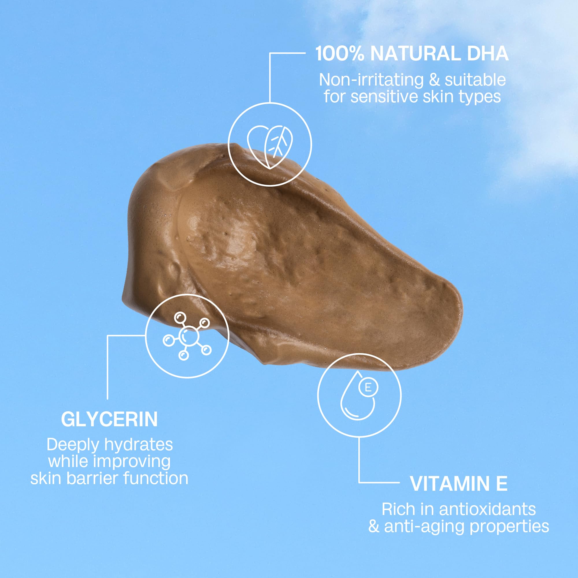 Bali Body arm before and after showing natural dark bronze result