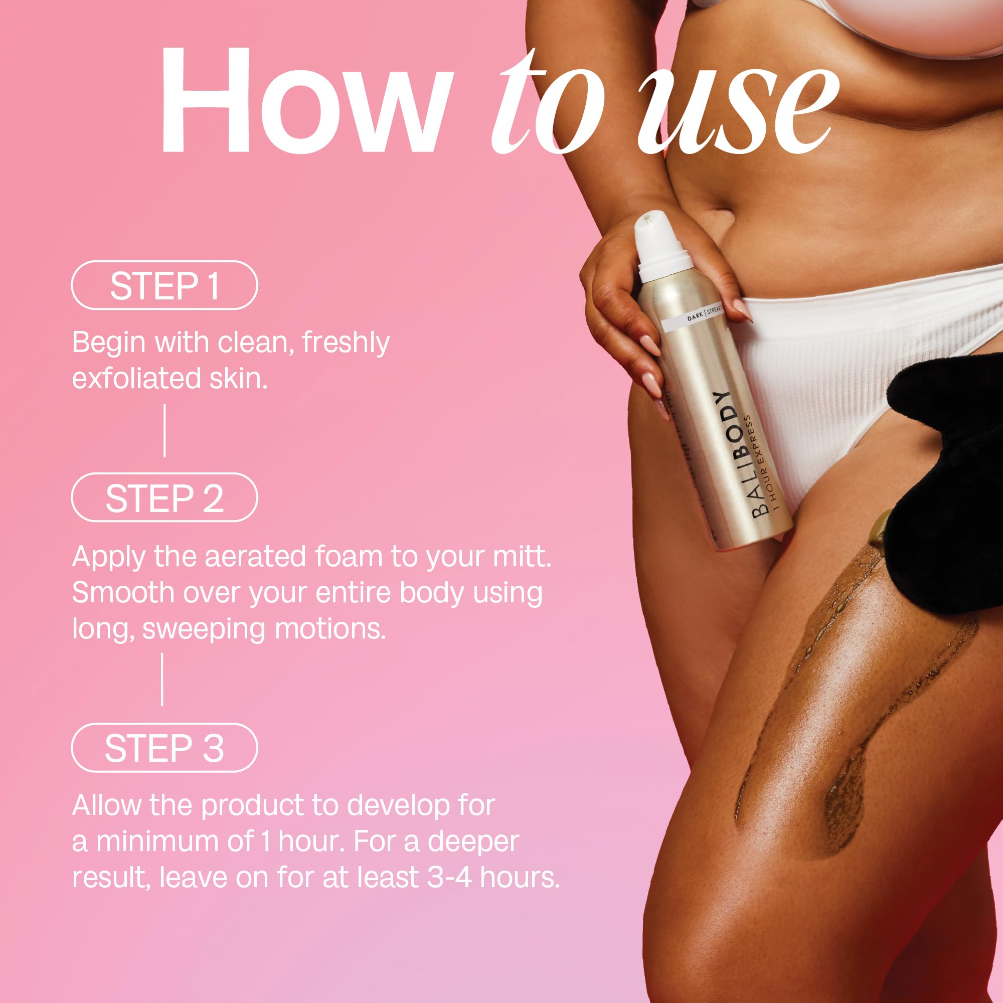 Bali Body foam bottle inside beach bag for ready-to-wear confidence