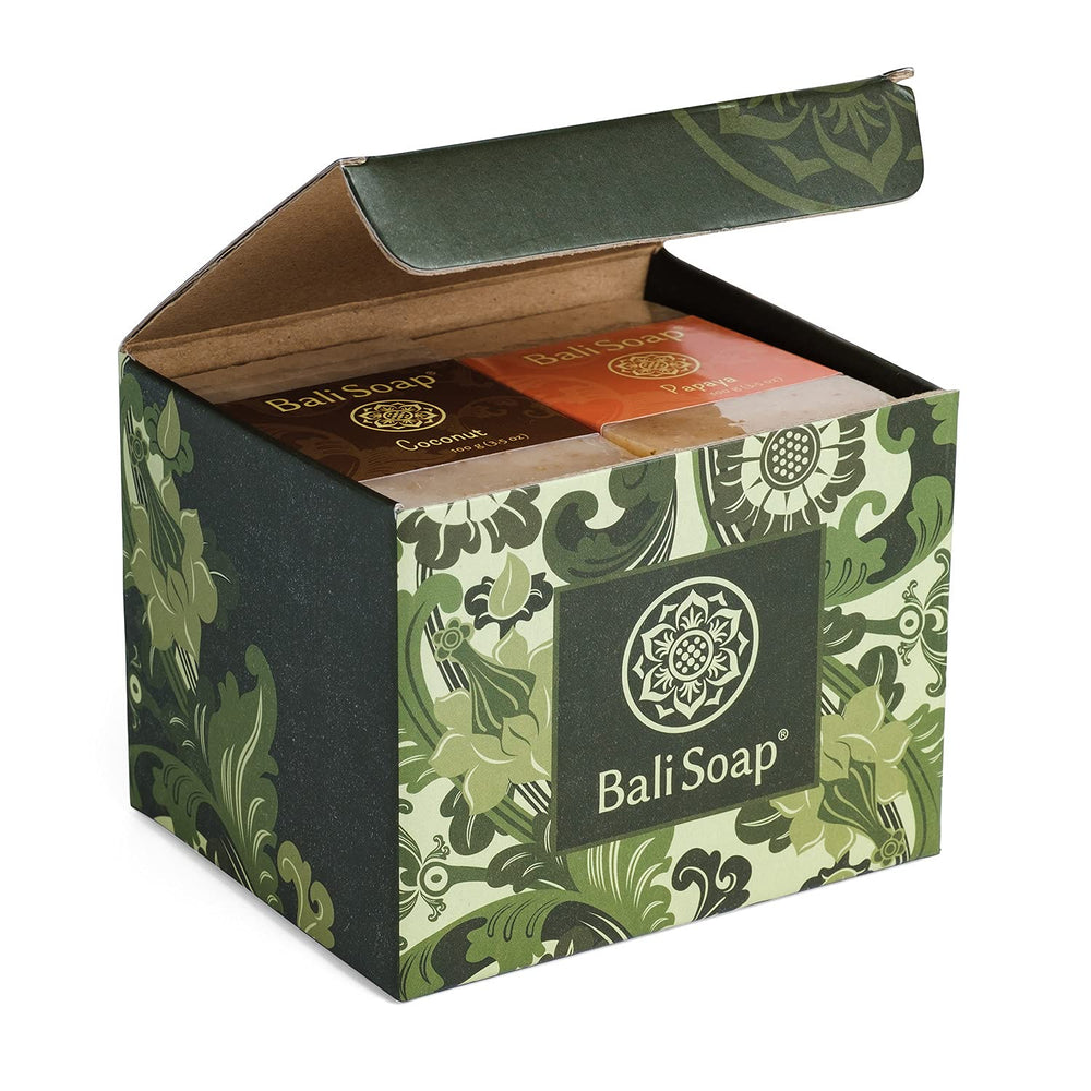 Bali Soap creamy lather in hand demonstrating gentle moisturizing foam