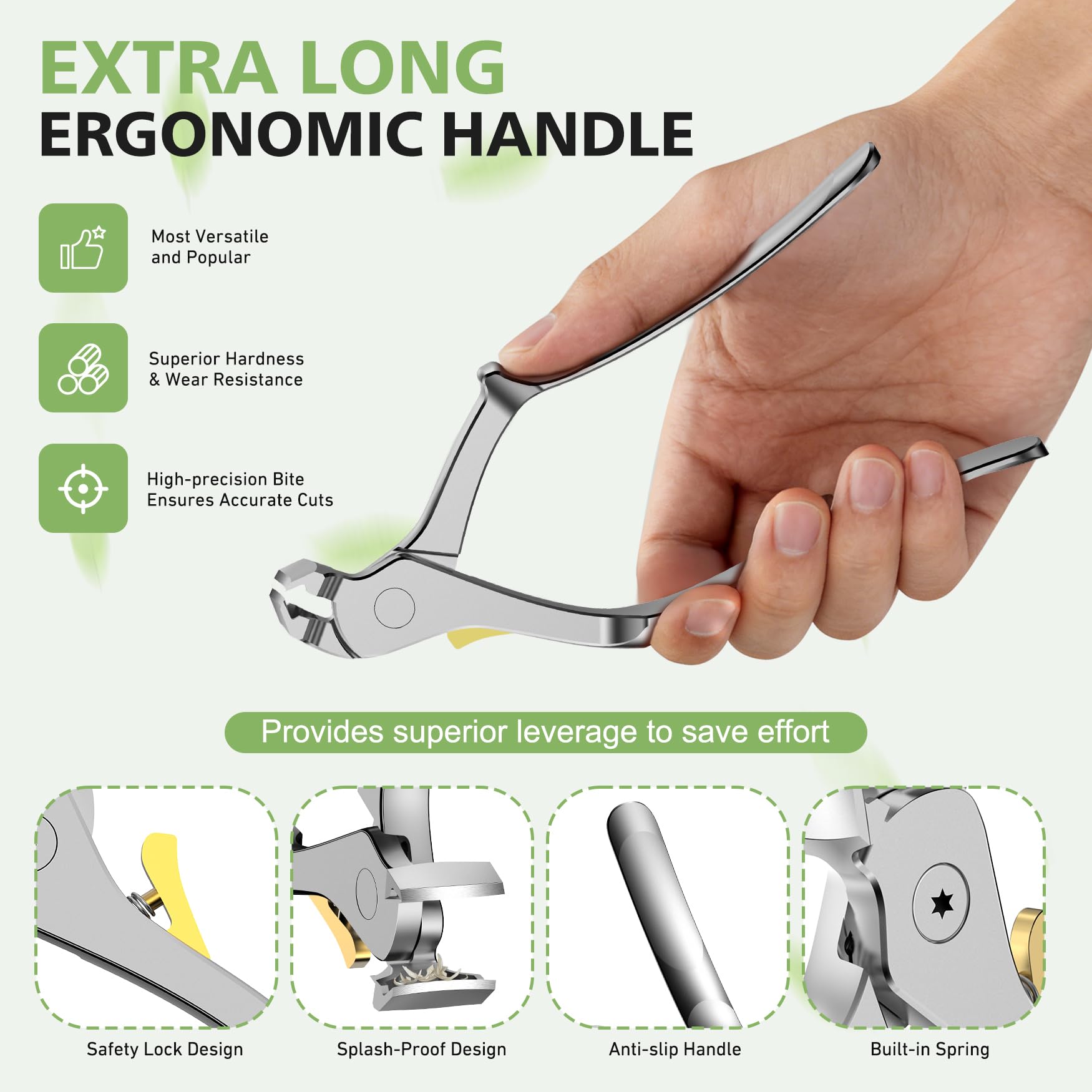 Baluca size comparison next to ruler showing scale and ergonomic reach